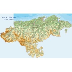 mapa carreteras de cantabria