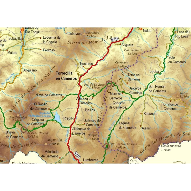 Autol Rioja Mapa MAPA DE CARRETERAS DE LA RIOJA