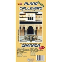 PLANO CALLEJERO DE GRANADA...
