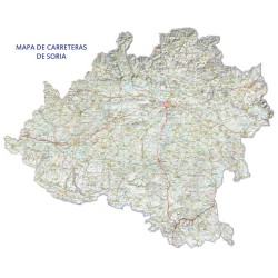 mapa carreteras de soria