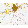 mapa carreteras de cordoba mudo