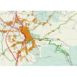 MAPA DE CARRETERAS GRANADA MUDO