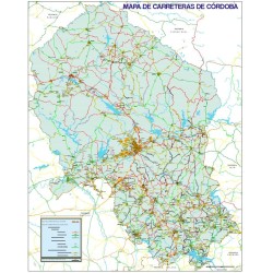 mapa carreteras de cordoba