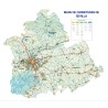 mapa carreteras de sevilla zonas cobertura diputacion