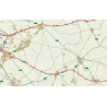 mapa carreteras de sevilla mudo zonas cobertura diputacion