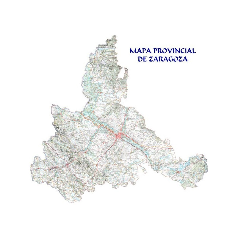 mapa carreteras de zaragoza