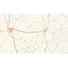 mapa carreteras de caceres semi-mudo