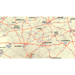mapa carreteras de mallorca