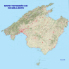 mapa topográfico de mallorca