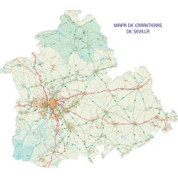 mapa carreteras de sevilla