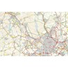 mapa carreteras de madrid mudo
