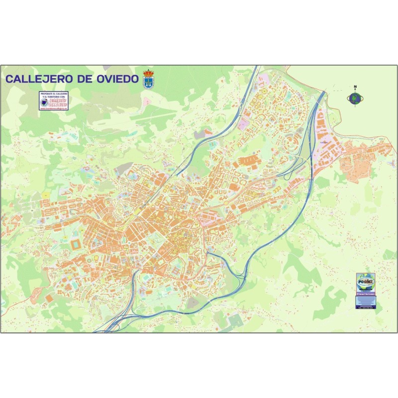 Callejero de Oviedo