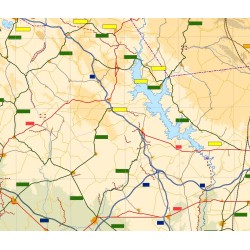 mapa carreteras de cuenca