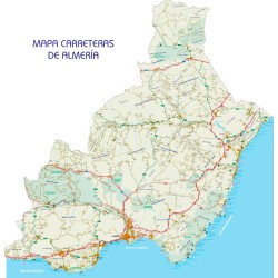 Mapa Carreteras Almeria