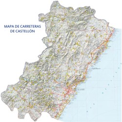 MAPA DE CARRETERAS DE CASTELLON