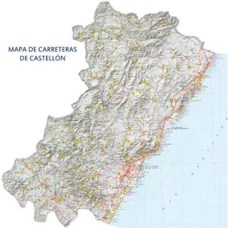 MAPA DE CARRETERAS DE CASTELLON