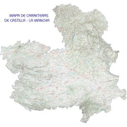 mapa carreteras de castilla la mancha